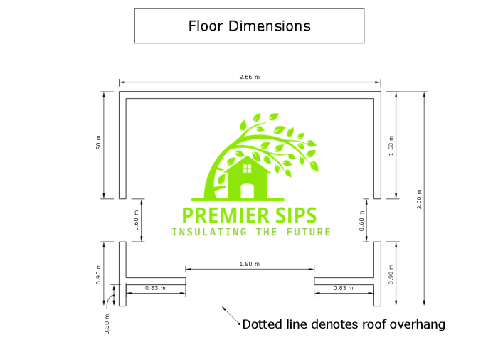 The Clifton SIPS Kit Floor Plan