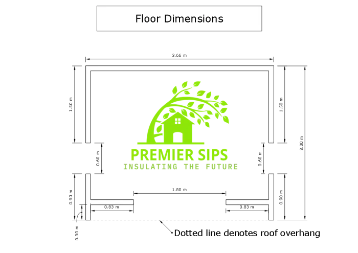 The Clifton SIPS Kit Floor Plan